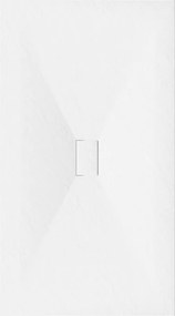 Mexen Hugo, SMC obdĺžniková sprchová vanička 160 x 100 cm, biela, 42101016