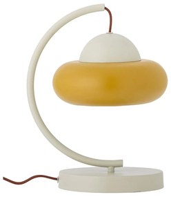 Okrovožltá/krémová stolová lampa (výška 34,5 cm) Bubble – Bloomingville