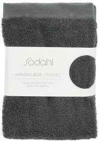 Tmavosivý froté bavlnený uterák 50x100 cm Comfort – Södahl