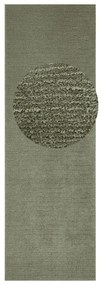 Tmavozelený behúň Mint Rugs Supersoft, 80 x 250 cm