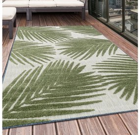 Ayyildiz Kusový koberec BAHAMA 5155, Zelená Rozmer koberca: 80 x 150 cm