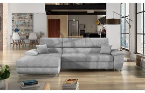 Rohová sedacia súprava Alvin Mini, Dostupné poťahy: Uttario Velvet 2979 + Uttario Velvet 2979 + Senegal 825, Strana: ľavá