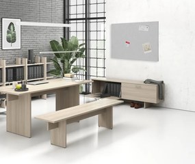 Akustická nástenka 120x80 cm, okrúhle rohy, biela