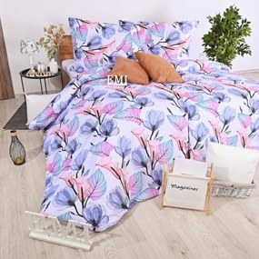 Obliečky bavlnené Veronica EMI: Predĺžený set jednolôžko obsahuje 1x 140x220 + 1x 70x90