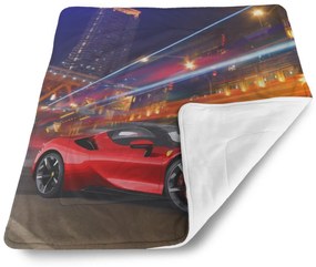 Sablio Deka pre bábätko Ferrari na ulici - 80x100 cm