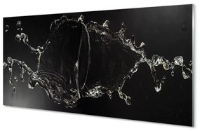 Obraz plexi Tryskanie vodné kvapky 125x50 cm