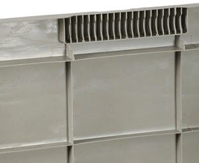 WOODYS záhradný plastový úložný box 280 L, svetlo šedá