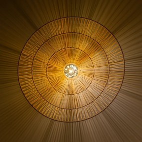 Brilagi - LED Prisadený luster CERIA BOHO 1xE27/40W/230V pr. 70 cm hnedá