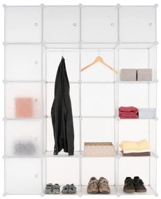 Divero 70655 Transparentný regál - zásuvný systém