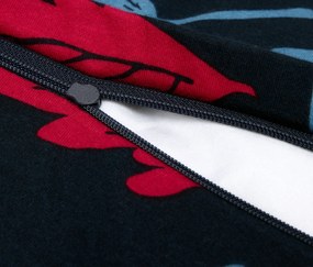 Posteľná bielizeň zo zimného džerseja, štandardná veľkosť