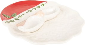 Keramický tanierik Santa Claus - 29*26*5 cm