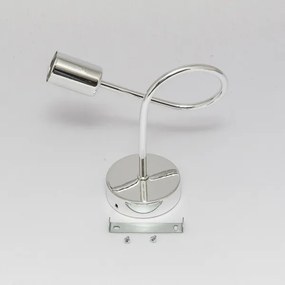 Nástenné svietidlo OXFORD 1xE27/15W/230V lesklý chróm