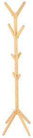 Stojanový vešiak B017 NAT, bambus