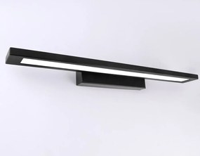 Toolight Toolight, LED nástenná lampa nad zrkadlo 40cm 7W, 560lm, APP839-1W, čierna, OSW-06664