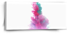 Sablio Obraz Farebný dym - 110x50 cm