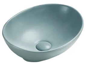 Mexen Elza, umývadlo na dosku 40 x 33 cm, svetlá zelená matná, 21014048