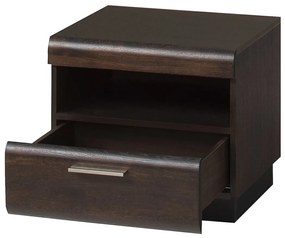 Noční stolek Porti 79 50 cm dub čokoládový
