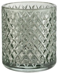 Sklenený téglik na zubné kefky v mentolovej farbe Atessa – Wenko