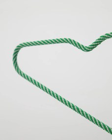 House Doctor Vešiaky na šaty Wire Green – sada 6 ks