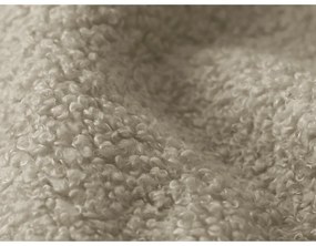 Svetlohnedá rozkladacia/s úložným priestorom pohovka z textílie buklé 266 cm Pele – Makamii