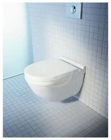 DURAVIT Starck 3 závesné WC, sedadlo SoftClose, Rimless, biela, 45270900A1