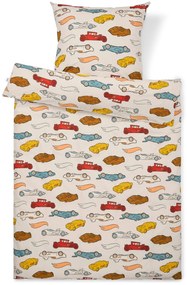 Detská posteľná bielizeň z renforcé »Hot Wheels«, štandardná veľkosť