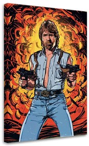 Gario Obraz na plátne Chuck Norris - Nikita Abakumov Rozmery: 40 x 60 cm