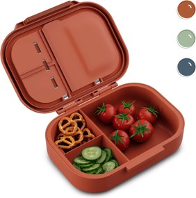 Klarstein Bunko plastový desiatový box s 3 priehradkami