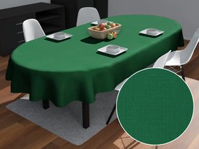 Biante Teflónový oválny obrus TF-064 Zelený 60x100 cm