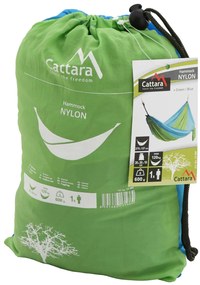 Cattara Houpací síť NYLON 275x137cm zeleno-modrá 13566