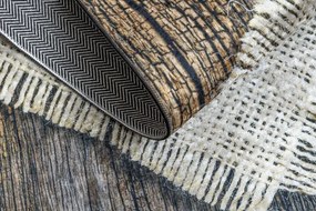 Protišmykový koberec / behúň ANDRE 29040 hnedý / béžový