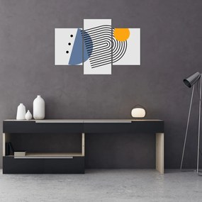 Obraz - Minimalistická abstrakcia N⁰2 (90x60 cm)