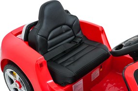 Ramiz Porsche 911 Carrera elektrické autíčko pre deti červené