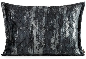 Dekorstudio Zamatová obliečka na vankúš BLINK 43 v čiernej farbe 50 x 70 cm