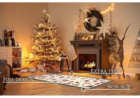 Zelený behúň s vianočným motívom 80x200 cm Green Christmas – Villeroy&amp;Boch