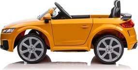 LEAN CARS Elektrické autíčko Audi TT RS žlté