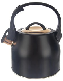 Čajník s píšťalou Rose gold 3 l