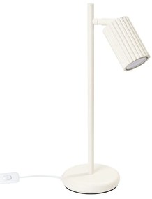 Krémová stolová lampa (výška 43 cm) Gleam – Sollux