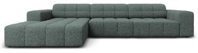 Tyrkysová rohová pohovka (ľavý roh) Chicago – Cosmopolitan Design