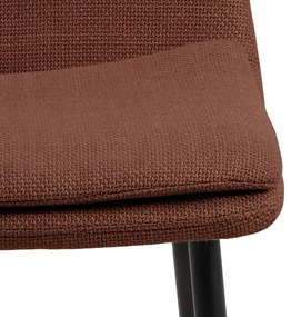 Terakotová jedálenská stolička Becca – Actona