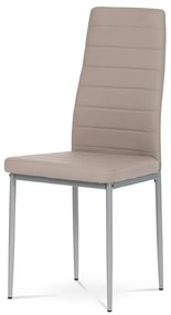 BONTEC Jedálenská stolička, čierna, ekokoža, DCL-377 BK Farba: Béžová