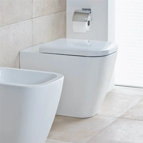 DURAVIT Happy D.2 samostatne stojace WC ku stene, s hlbokým splachovaním, 365 x 570 mm, biela, 2159090000