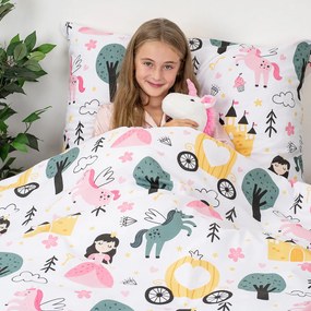 4Home Detské bavlnené obliečky Fairytale Dream, 140 x 200 cm, 70 x 90 cm