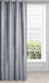 ZATEMŇOVACÍ ZÁVES NA KRÚŽKOCH ESSME 140X250 CM STRIEBORNÁ