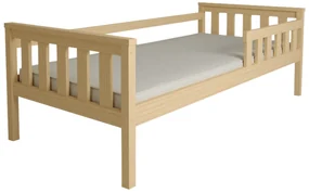 Detská posteľ MONTY 90 x 200 cm, borovica Rošt: S latkovým roštom, Matrac: Matrac Coco Maxi 20 cm
