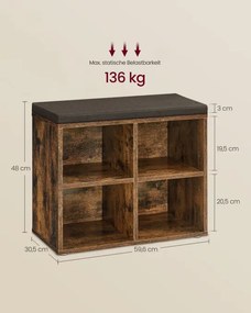 Botník so sedením LHS234K01