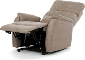 Polohovacie kreslo béžové, elektrické TV-L8904 LAN3