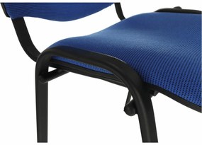 Konferenčná stolička Iso New - modrá