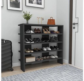 Skrinka na topánky SARGEL 72x75,6 cm antracit