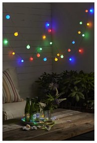 Svetelná reťaz Star Trading Partylights Berry Multi, dĺžka 7,35 m